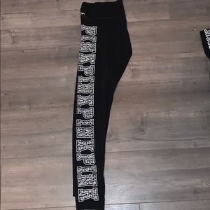 PINK VS BLING leggings